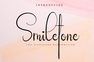 Smiletone Font Download