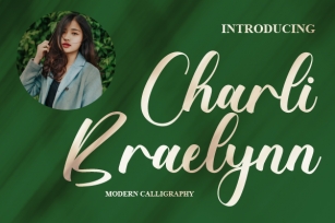 Charli Braely Font Download