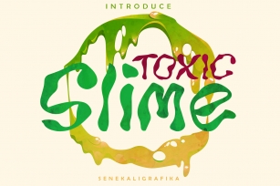 Toxic Slime Font Download