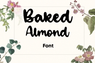 Baked Almond Font Download