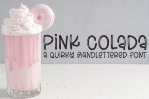 Pink Colada Font Download