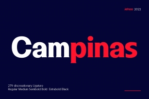 Campinas Typefamily Font Download