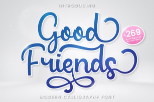 Good Friends Font Download