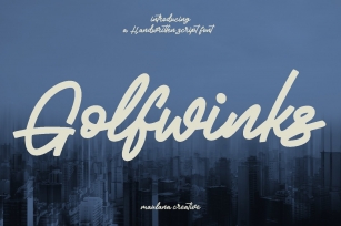 Golfwinks Script Font Download