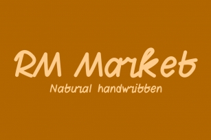 RM Market Font Download