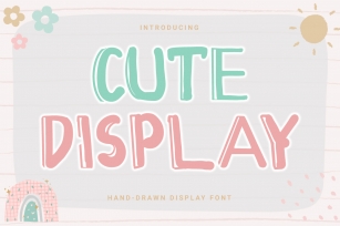 Cute Display Font Download