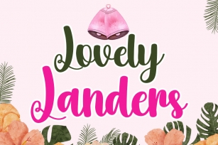Lovely Landers Font Download