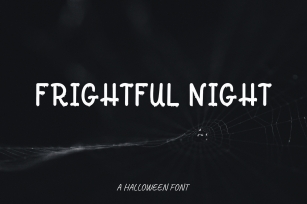 Frightful night Font Download