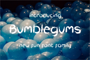 Bumblegums Font Download