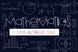 Mathematics Font Download