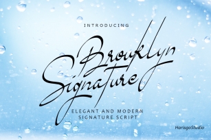 Brouklyn Signature Font Download