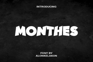 Monthes Font Download