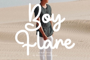 Boy Flare Font Download