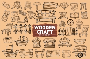 Wooden Craft Font Download
