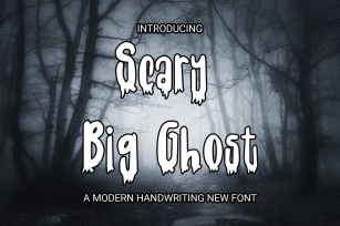 Scary Big Ghost Font Download