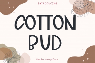 Cotton Bud Font Download