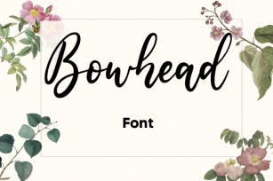 Bowhead Font Download