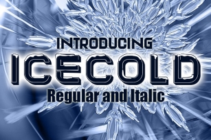 Icecold Font Download