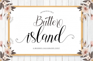 Butter Island Font Download