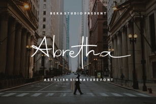 Abretha Font Download