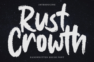 Rust Crowth Font Download
