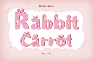 Rabbit Carrot Font Download