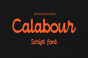 CALABOUR - HANDWRITTEN SCRIPT FONT Font Download