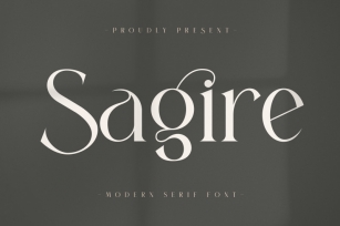 Sagire Typeface Font Download