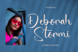 Deborah Stormi Font Download