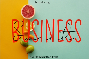 Business Sweet Font Download