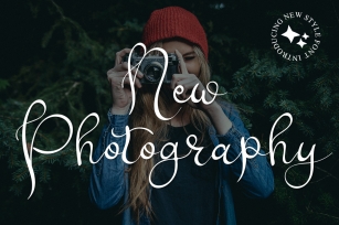 New Photography Font Download