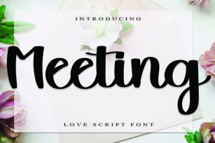 Meeting Font Download