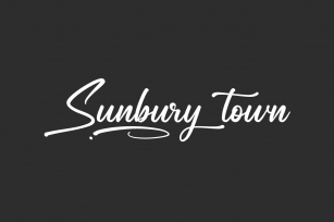 Sunbury Town Font Download