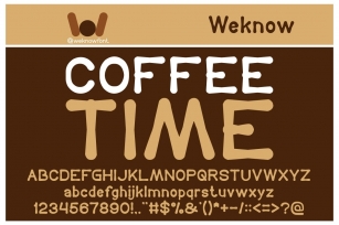 Coffee Time Font Download