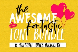 The Awesome Fantastic Bundle Font Download