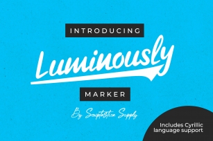 Luminously Font Download