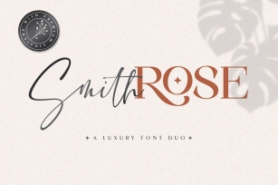 Smith Rose Font Download