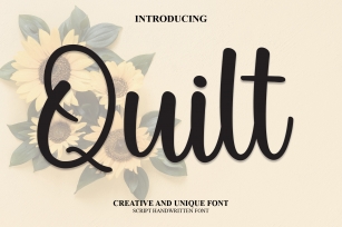 Quilt Font Download