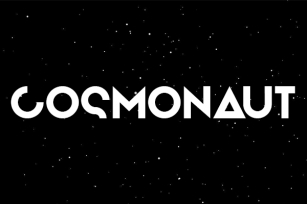 Cosmonaut Font Download