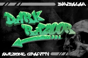 Dark Razoor Font Download