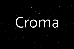 Croma Font Download