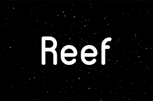 Reef Font Download