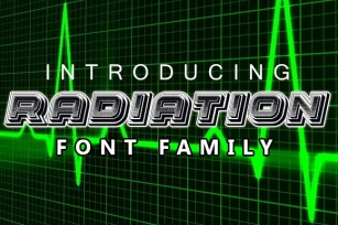 Radiation Font Download