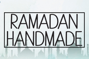 Ramadan Handmade Font Download