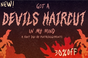 Devils Haircut Font Download