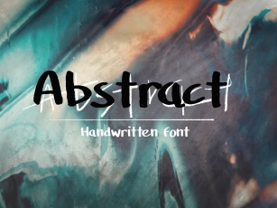 Abstract Font Download