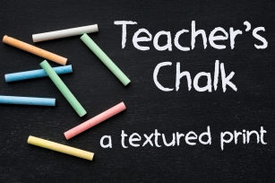 Teacher Chalk Font Download