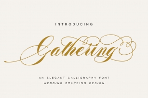 Gathering Font Download