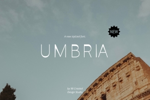 UMBRIA Modern  Distinctive Font Download