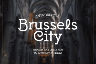 Brussels City Font Download